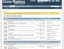 Tablet Screenshot of circvsmaximvs.com